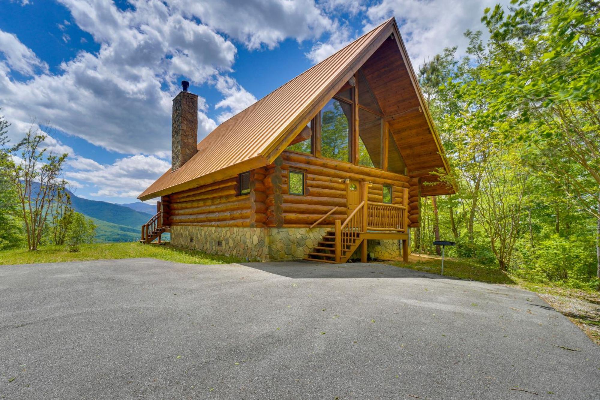 Gatlinburg Cabin With Hot Tub About 11 Miles To Downtown Dış mekan fotoğraf