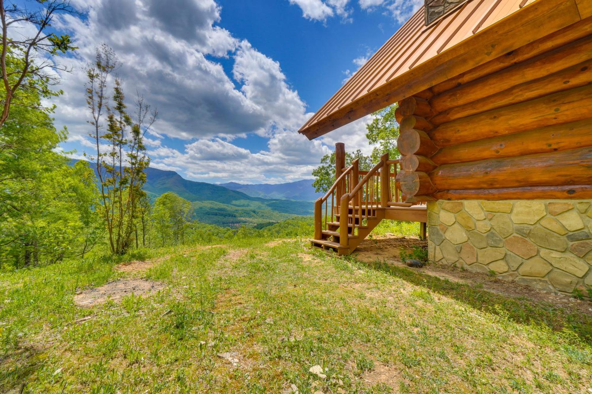Gatlinburg Cabin With Hot Tub About 11 Miles To Downtown Dış mekan fotoğraf