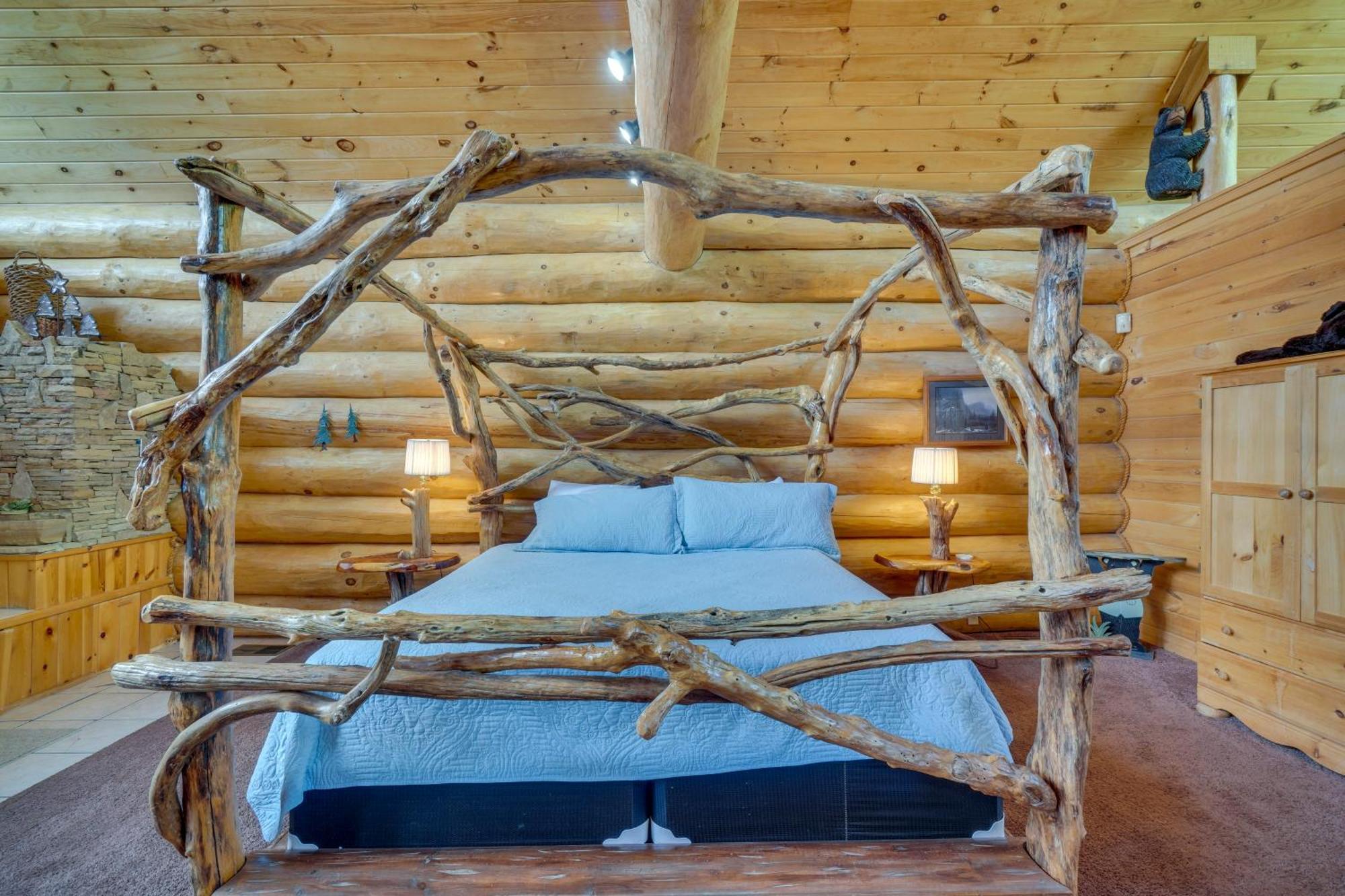 Gatlinburg Cabin With Hot Tub About 11 Miles To Downtown Dış mekan fotoğraf